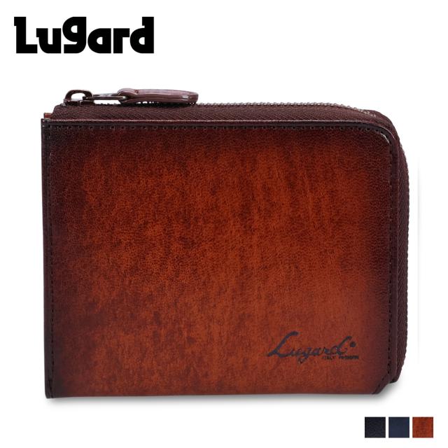 ラガード Lugard 青木鞄 ミニ財布 小銭入れ メンズ 本革 L字ファスナー G3 MINI WALLET ブラック ブラウン ダーク ブルー 黒 5183