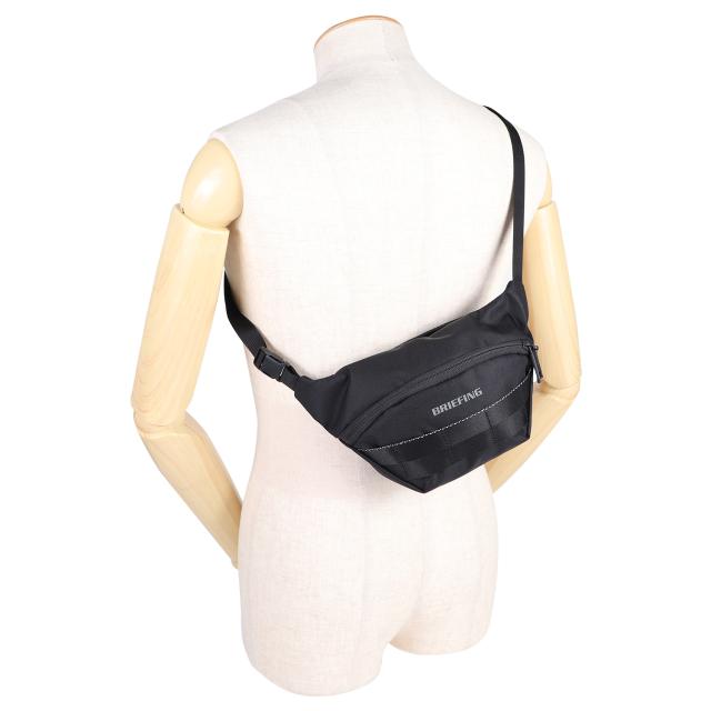 ブリーフィング BRIEFING バッグ ショルダーバッグ ミニ メンズ レディース 0.9L ななめ掛け ブラック 黒 BRA231L44