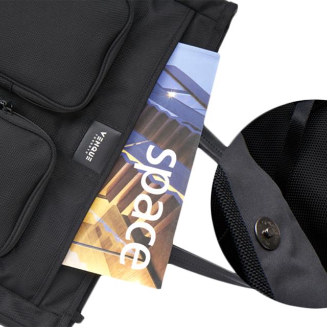 VENQUE ヴェンク トートバッグ ショルダーバッグ メンズ レディース 13.6L ななめ掛け ブラック グレー ブラウン