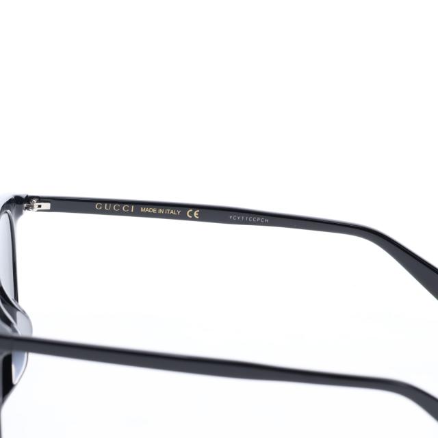 グッチ GUCCI サングラス メンズ レディース アジアンフィット UVカット 紫外線対策 ブラック 黒 GG0154SA-001 母の日_2