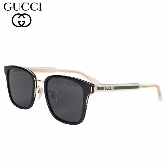 グッチ GUCCI サングラス メンズ レディース アジアンフィット UVカット 紫外線対策 ブラック 黒 GG0563SKN-003 母の日