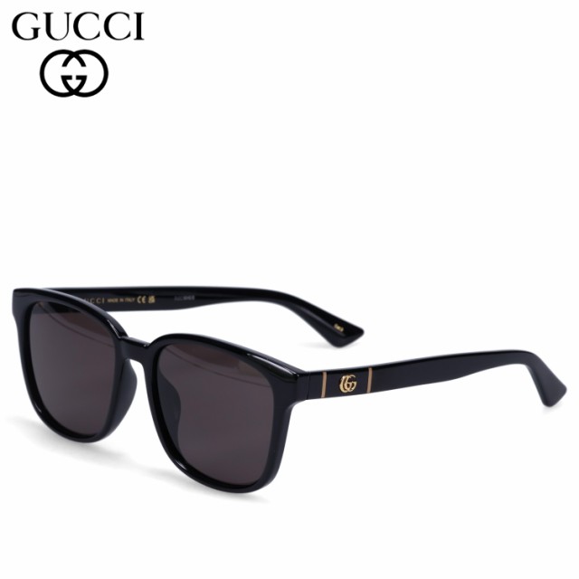 グッチ GUCCI サングラス メンズ レディース アジアンフィット UVカット 紫外線対策 ブラック 黒 GG0637SK-001 母の日