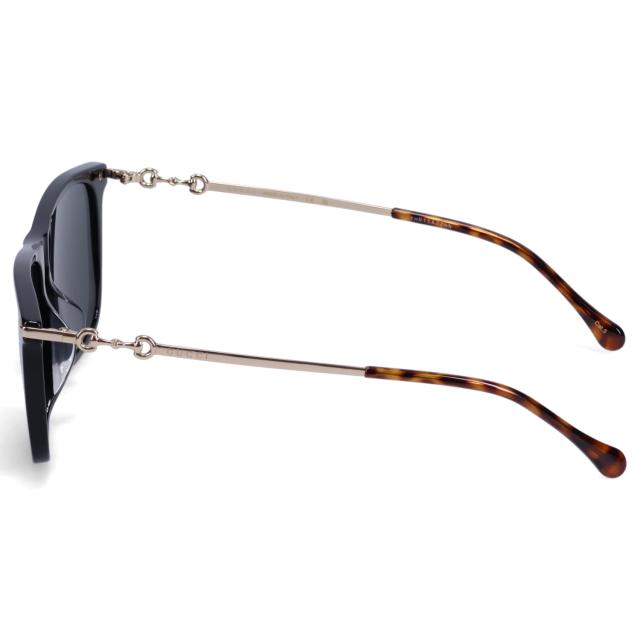 グッチ GUCCI サングラス メンズ レディース アジアンフィット UVカット 紫外線対策 ブラック 黒 GG0915SA-001 母の日_1