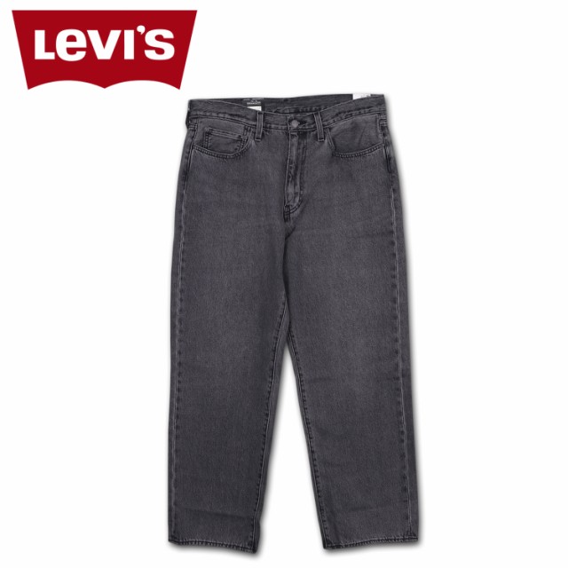 リーバイス LEVIS 568 ダーク ブラック デニム パンツ ジーンズ ジーパン メンズ STAY LOOSE JEANS 黒 290370052