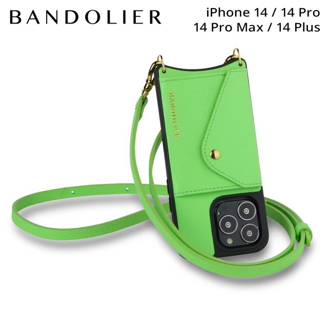 バンドリヤー BANDOLIER iPhone 14 14Pro iPhone 14 Pro Max iPhone 14 Plus ケース スマホケース 携帯 ショルダー アイフォン 14HAI BANDOLIER バンドリヤー iPhone 14 Plus ケース ショルダー ストラップ