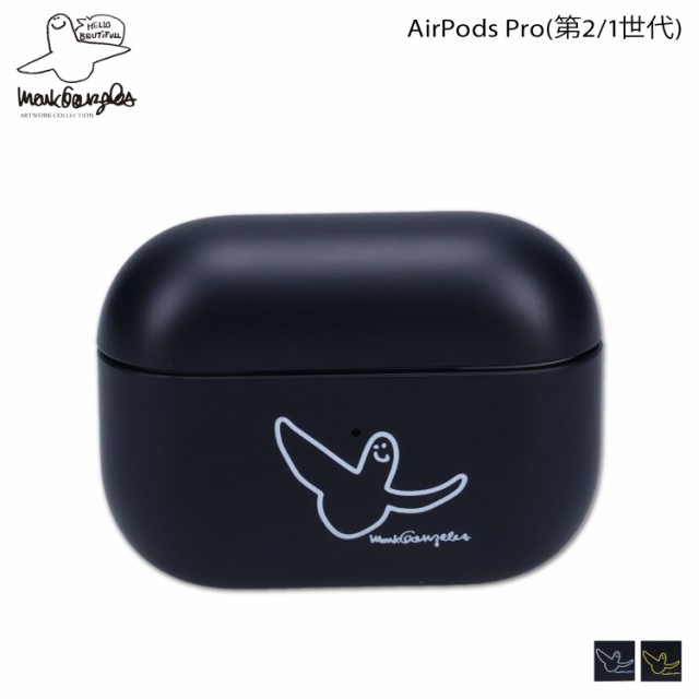 Airpods Pro ケース 黒 - イヤホン