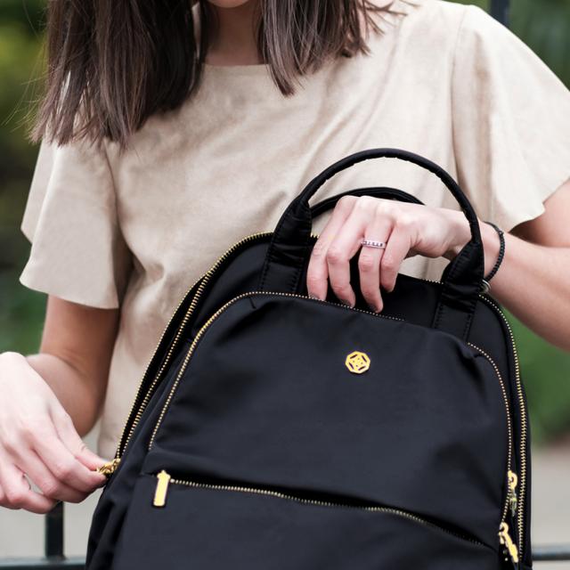 リッタグリッタ LITTA GLITTA マザーズリュック ママバッグ バックパック レディース 15.3L おしゃぶりポーチ付