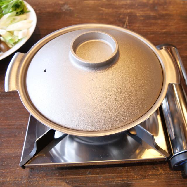 PRESSENCE 卓上鍋  グレー 18cm 日本製 IH対応 118-06362 PRESSENCE 卓上鍋 IH DONABE グレー 18cm 日本製 IH対応 118-06362 IH