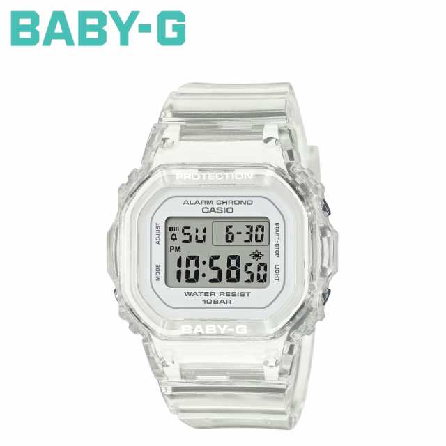 カシオ CASIO BABY-G 腕時計 BGD-565US-7JF 防水 ベビーG ベイビーG レディース クリア 透明