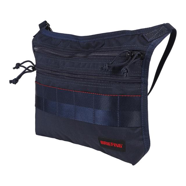 ブリーフィング BRIEFING バッグ ショルダーバッグ サコッシュ メンズ レディース 0.8L 斜め掛け ブラック ネイビー 黒 BRA233L30