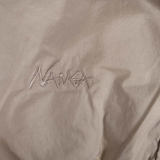 NANGA ナンガ ダウン コート アウター ノーカラー レディース 防寒 NO COLLAR DOWN COAT ブラック アイボリー ライト ブラウン 黒