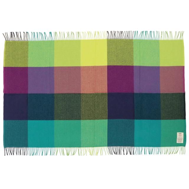 AVOCA アヴォカ ヘルファイア ストール マフラー ブランケット ひざ掛け レディース チェック柄 大判 厚手 ウール HELLFIRE 母の日の通販は