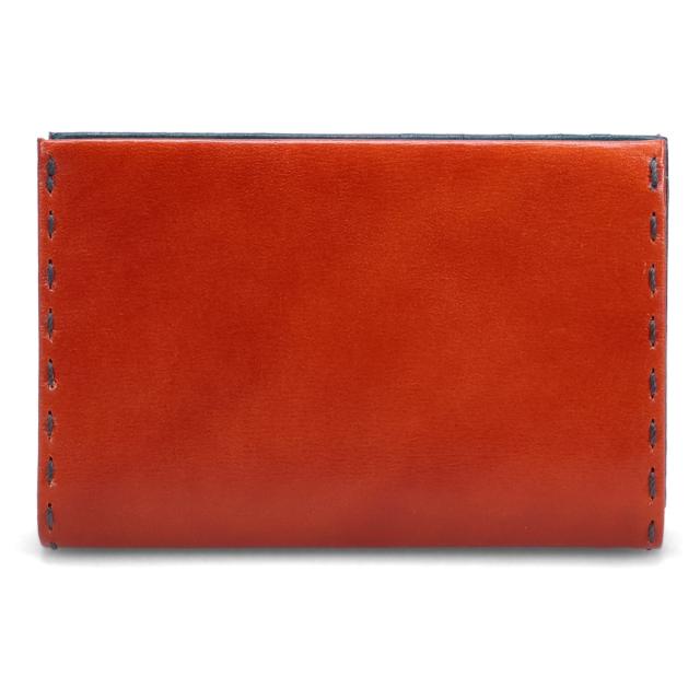 新品同様 エルメス カードケース プティアッシュ レッド系  