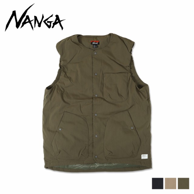 NANGA ナンガ 焚火 ベスト インナーダウン アウター メンズ レディース TAKIBI RIPSTOP INNER DOWN VEST ND2241-1B301