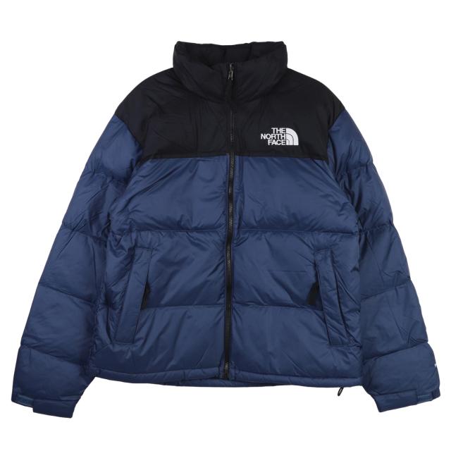 THE NORTH FACE ☆ 人気 ヌプシ ダウンジャケット ブルー ブラック M アウトドア ストリート スタイル ノースフェイス NF002YO 正規■ED248 ノースフェイス THE NORTH FACE ダウン ジャケット アウター