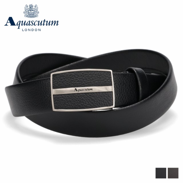 アクアスキュータム AQUASCUTUM ベルト レザーベルト メンズ 本革 日本製 AQ-4080123