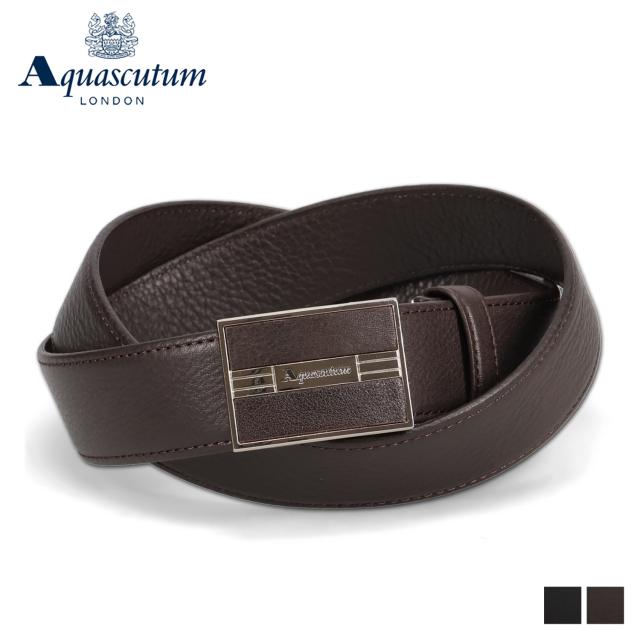 アクアスキュータム AQUASCUTUM ベルト レザーベルト メンズ 本革 日本製 AQ-4100123の通販は
