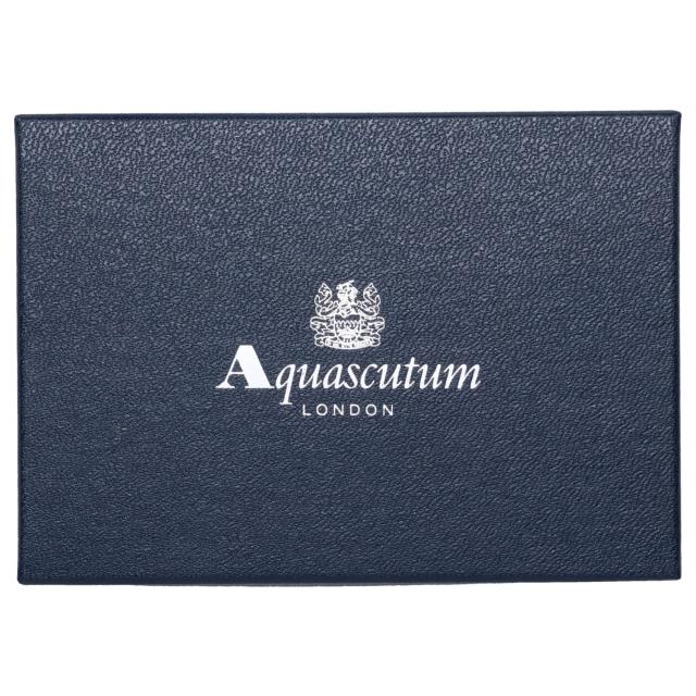 カードケース　定期入れ　名刺入れ　アクア Aquascutum アクアスキュータム AQUASCUTUM カードケース 名刺
