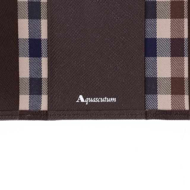 アクアスキュータム AQUASCUTUM キーケース キーホルダー 三つ折り バーミンガム メンズ 5連 本革 AQ-508020_6