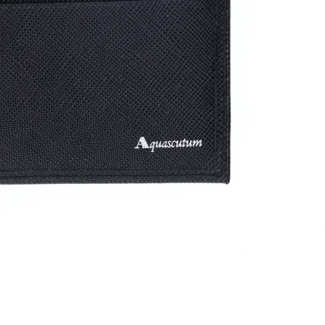 アクアスキュータム AQUASCUTUM 紙入れ 二つ折り バーミンガム メンズ 本革 AQ-514010