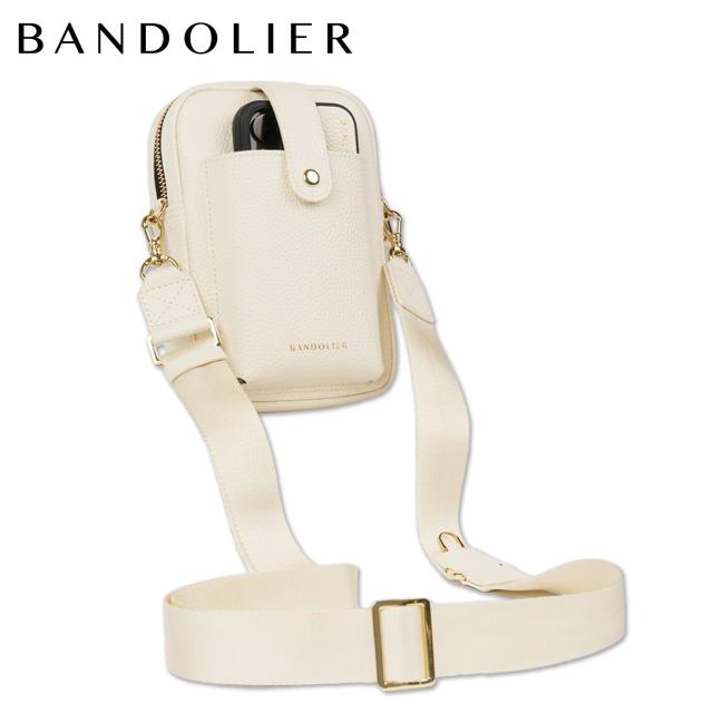 BANDOLIER バンドリヤー ショルダーバッグ ポーチ スマホショルダー ストラップ 斜め掛け 本革 レディース 42NDAの通販は