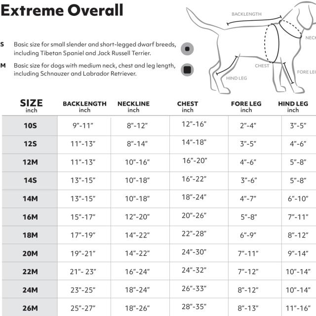 フルッタ Hurtta 犬 服 オーバーオール 犬服 冬 アウター 大型犬 防寒 EXTREME OVERALLS グレー