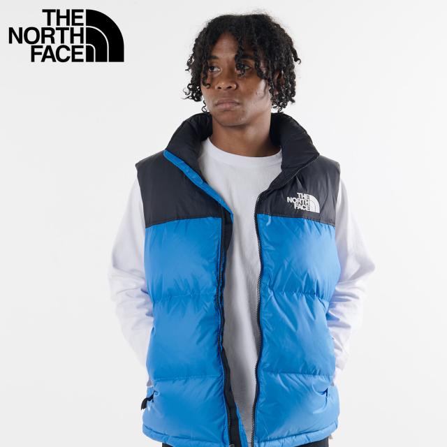 the north face ダウンベスト　ノースフェイス　茶タグ