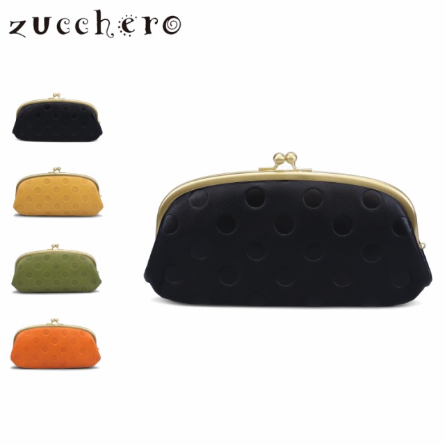 ズッケロ zucchero 財布 小銭入れ コインケース がま口 レディース 本革 コンパクト 水玉 ドット 55214 母の日の通販は