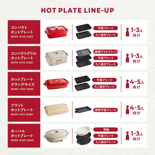 特典付き BRUNO ブルーノ ホットプレート 仕切り鍋 2点セット