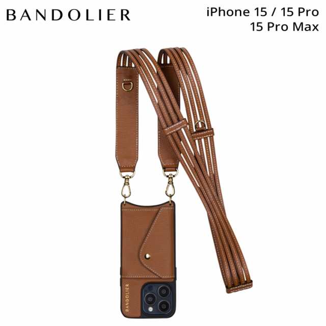 BANDOLIER バンドリヤー iPhone15 15Pro 15 Pro Max スマホケース スマホショルダー メンズ レディース 14SAD