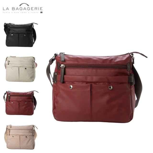 ラ バガジェリー LA BAGAGERIE ショルダーバッグ レディース 斜め掛け モノグラム Sサイズ B0046-01