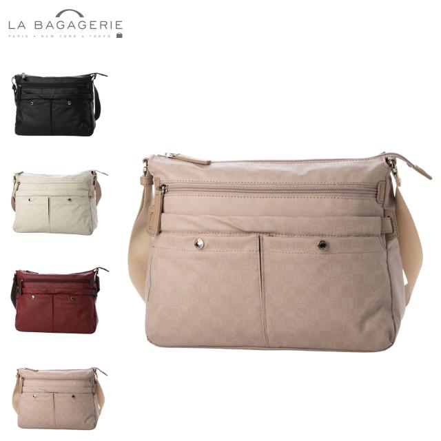 ラ バガジェリー LA BAGAGERIE ショルダーバッグ レディース 斜め掛け モノグラム Mサイズ B0046-02