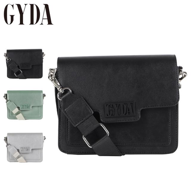 GYDA ジェイダ ショルダーバッグ レディース 斜めがけ SHOULDER BAG FRAME L ブラック グリーン グレー 黒 GY-B204