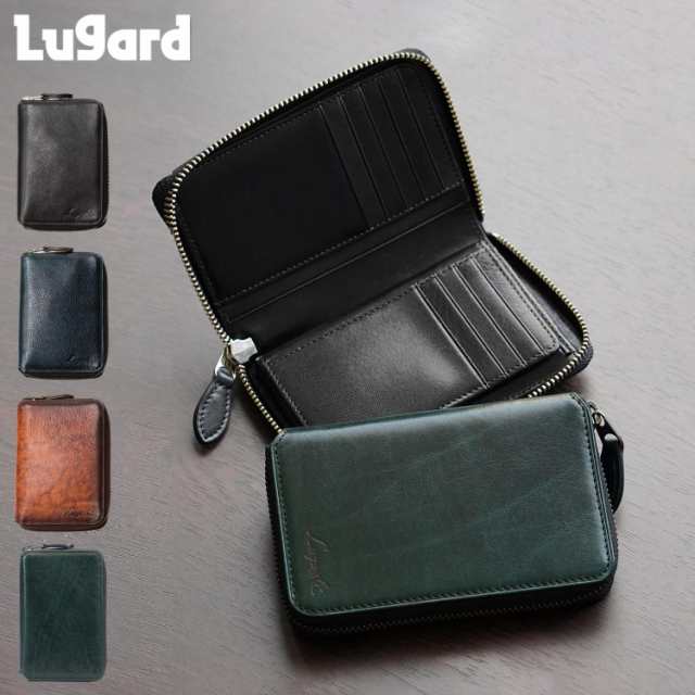 ラガード Lugard 青木鞄 財布 ミニ財布 二つ折り G3 メンズ ジースリー ブラック ネイビー ブラウン 5190