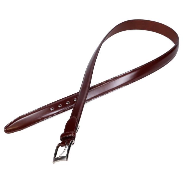 プレリーギンザ PRAIRIE GINZA ベルト レザーベルト メンズ コードバン CORDOVAN BELT ブラック ブラウン バーガンディー 黒 NB15324_2