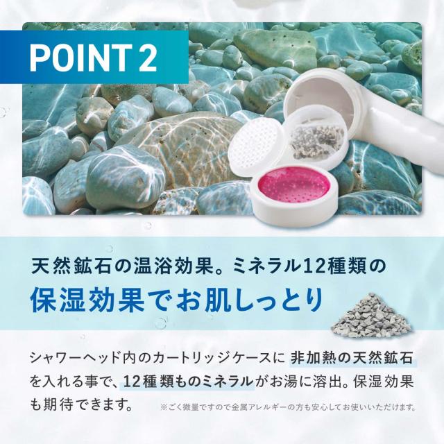 ULeAU ウルオ シャワーヘッド 塩素除去 日本製 22項目除去 アトピー ダメージヘア 敏感肌 乾燥肌 銀不使用 イーテック 正規販売店 US-180の通販は
