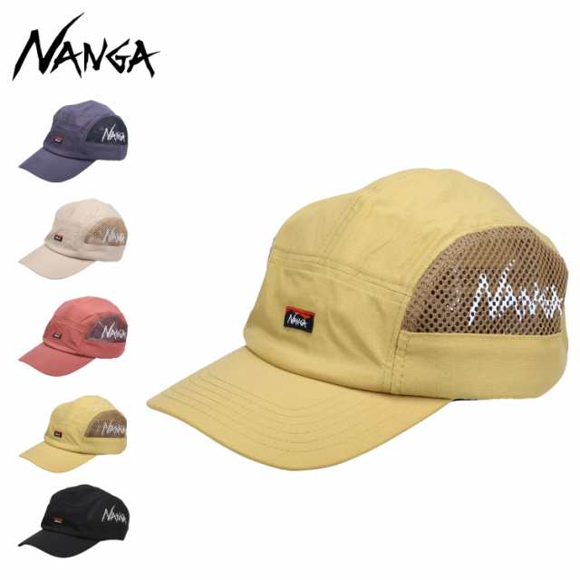 NANGA ナンガ キャップ 帽子 ドットエア メッシュ ジェット メンズ Dot Air MESH JET CAP ブラック ベージュ ブラウン イエロー 3B906の通販は