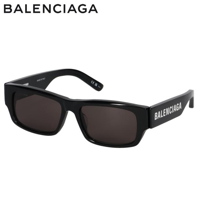 バレンシアガ BALENCIAGA サングラス メンズ レディース UVカット アジアンフィット SUNGLASSES ブラック 黒 BB0261SA-001