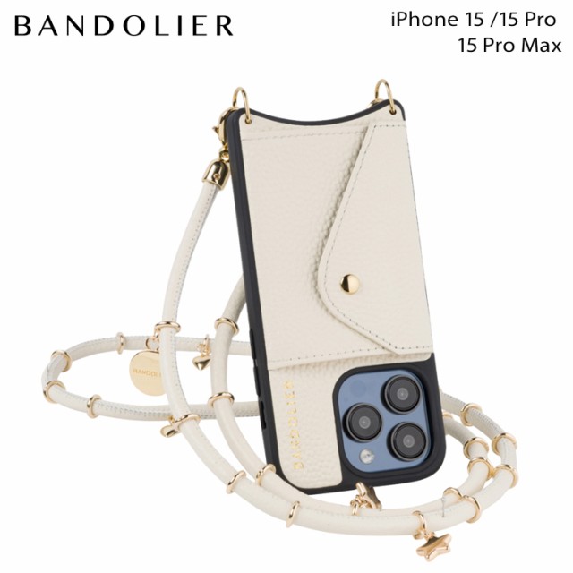 BANDOLIER バンドリヤー iPhone15 15Pro 15 Pro Max スマホケース スマホショルダー メンズ レディース 14REI