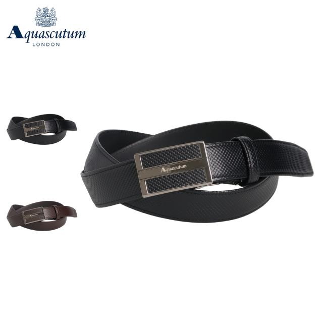 アクアスキュータム AQUASCUTUM ベルト レザーベルト メンズ 本革 ビジネス バックル LEATHER BELT AQB-00321