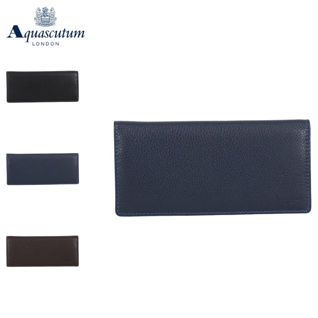 アクアスキュータム AQUASCUTUM 長財布 メンズ 本革 エプソン AQW-00311