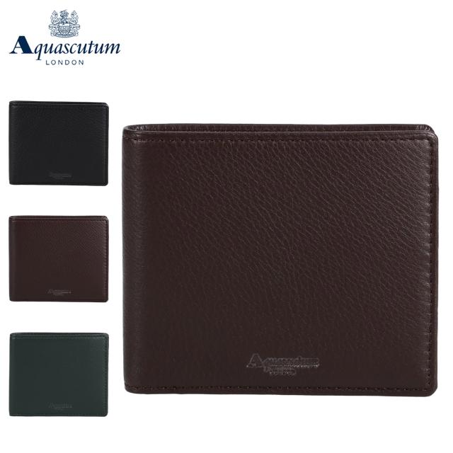 アクアスキュータム AQUASCUTUM 財布 二つ折り メンズ 本革 オールダム AQW-3100119