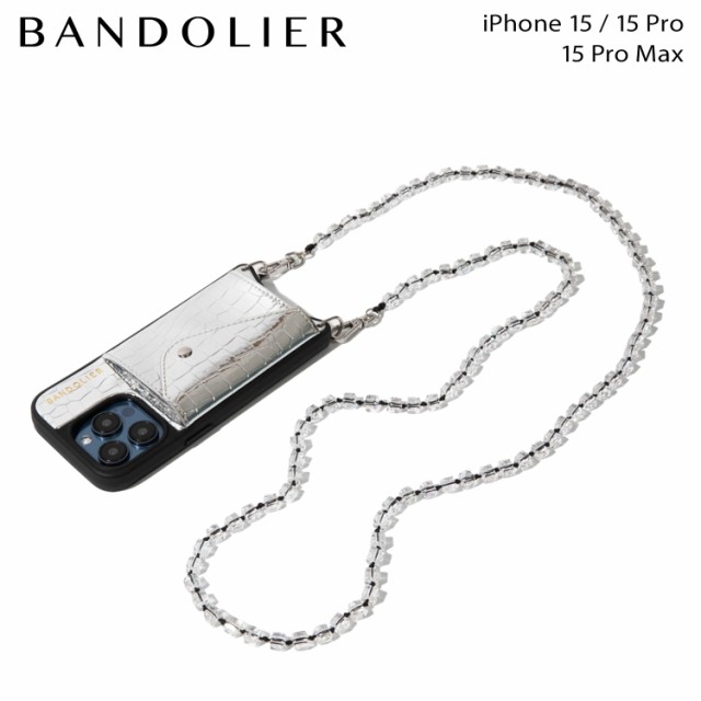 BANDOLIER バンドリヤー iPhone15 15Pro 15 Pro Max スマホケース スマホショルダー メンズ レディース 14SCS