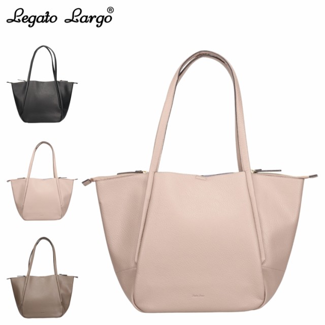 Legato Largo レガートラルゴ トートバッグ バッグ レディース A4サイズ対応 ファスナー付き 軽量 LH-D1375の通販は