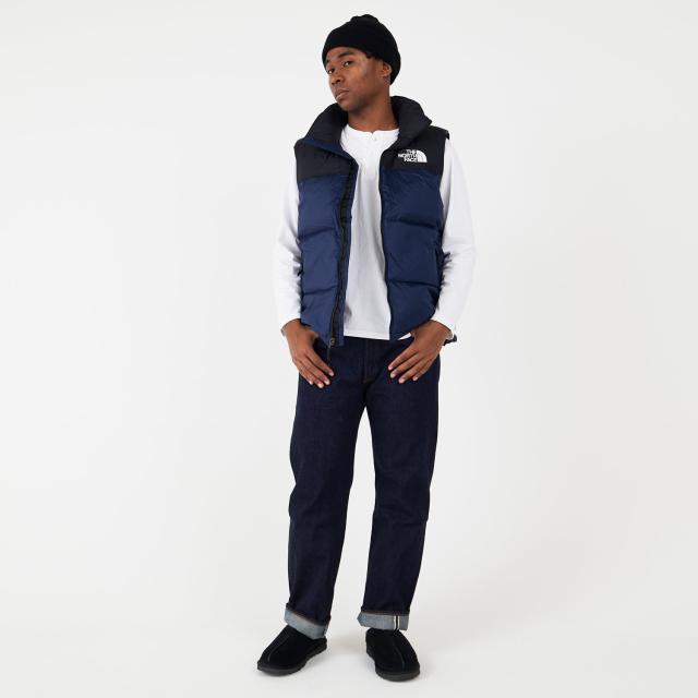ノースフェイス THE NORTH FACE ダウン ベスト アウター 1996 レトロ ヌプシ メンズ 防寒 撥水 ネイビー NF0A3JQQ92A 冬新作_3