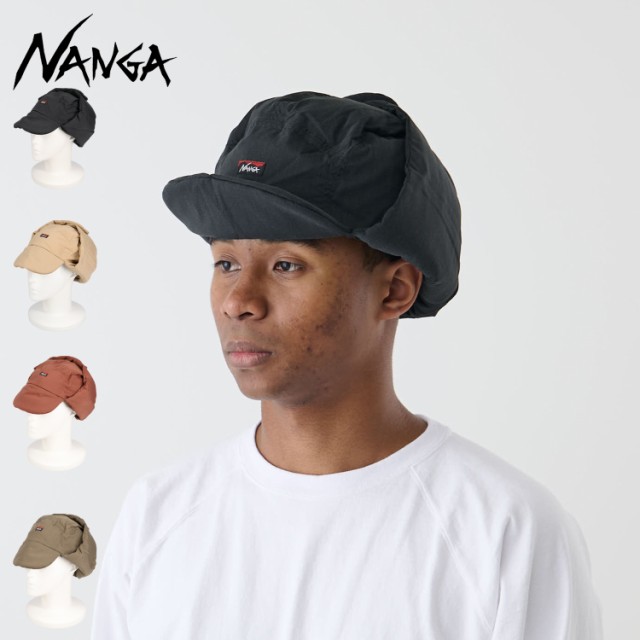 NANGA ナンガ キャップ 帽子 フライトキャップ ヒノックリップストップ ダウンイヤー メンズ レディース NA2441-3B101-A