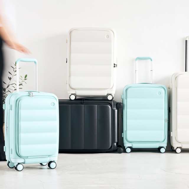 ティエラル TIERRAL スーツケース キャリーバッグ メンズ レディース S+サイズ 50-60L フロントオープンの通販は