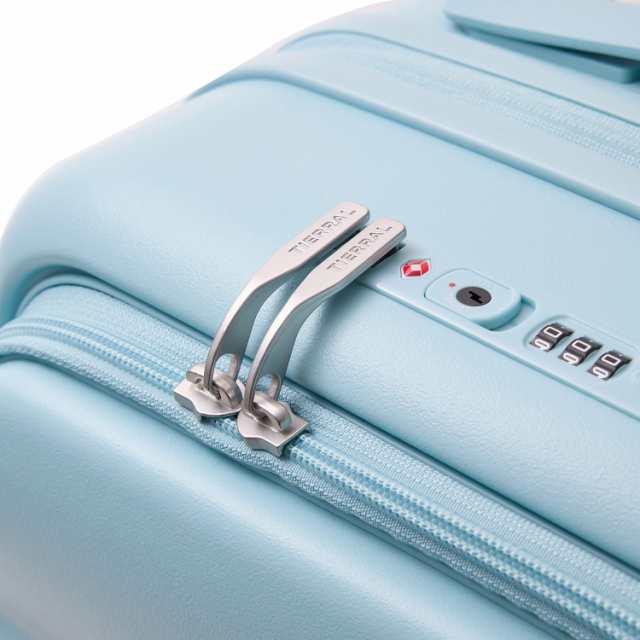 ティエラル TIERRAL スーツケース キャリーバッグ メンズ レディース S+サイズ 50-60L フロントオープンの通販は