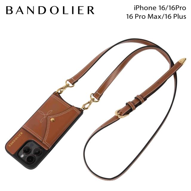 BANDOLIER バンドリヤー iphone16 16pro 16proMax 16Plus スマホケース スマホショルダー 携帯 アイフォン メンズ レディース 14CSD