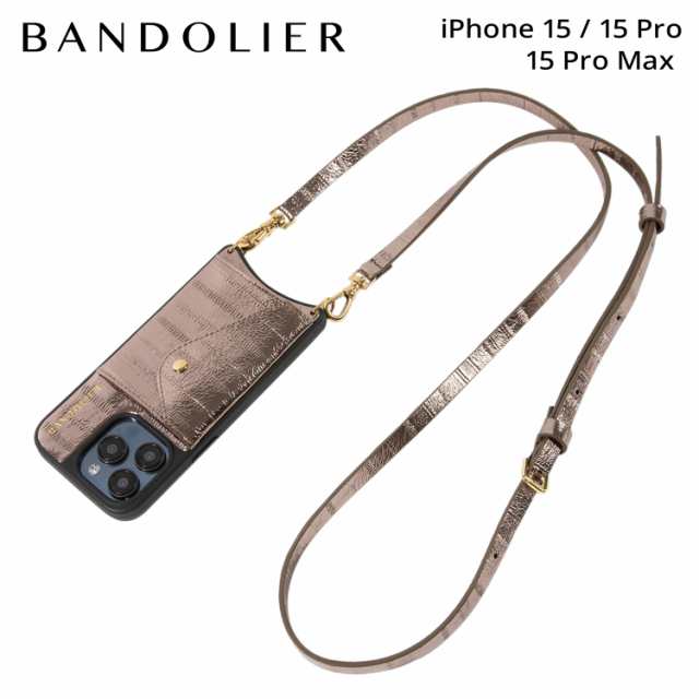 BANDOLIER バンドリヤー iPhone15 15Pro iPhone 15 Pro Max
